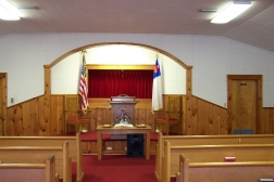 Inside Berean Baptist Church